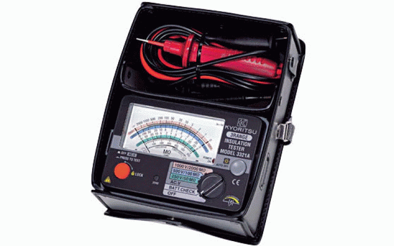 共立電気計器  絶縁抵抗計用コード収納部付携帯ケース  品番MODEL9089