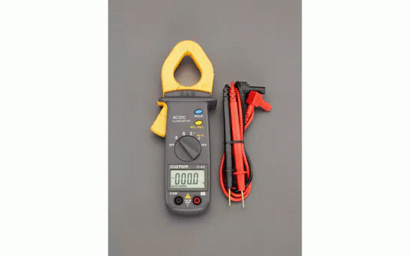 エスコ  クランプメーター(デジタル)  品番EA708KC-1A