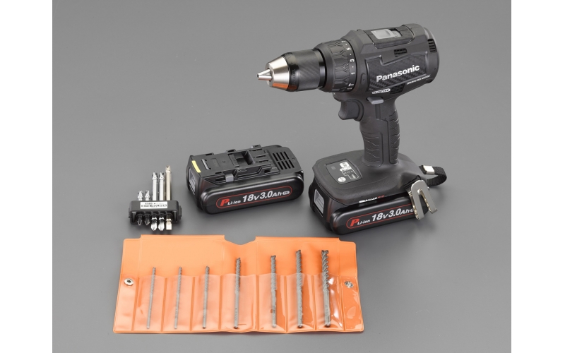 EA813PC-101 ​DC18.0V Vibration Driver Drill Set (Rechargeable