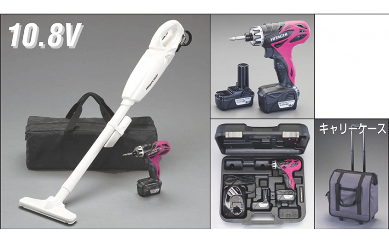 EA813CD-40A DC10.8V Driver Drill Cleaner Set (Rechargeable)