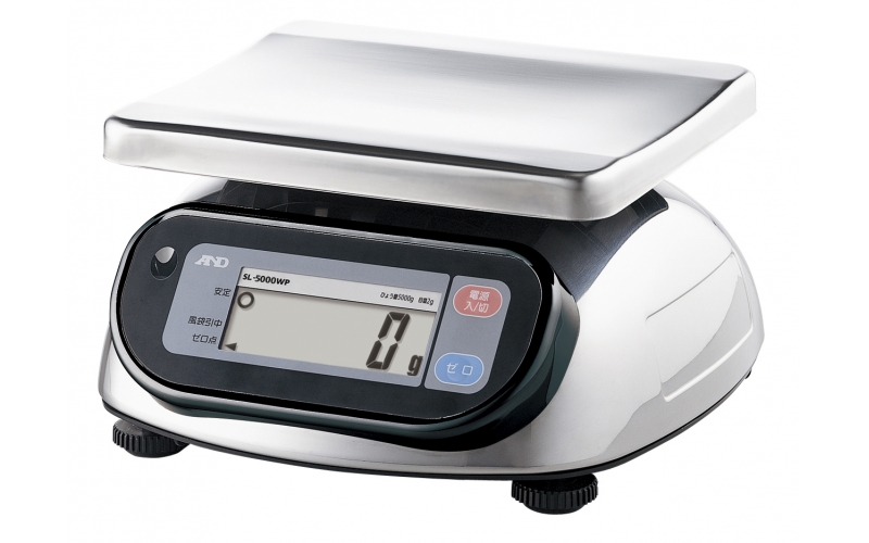 1060986 A&D Waterproof digital scale SL5000WP SL5000WP-JA