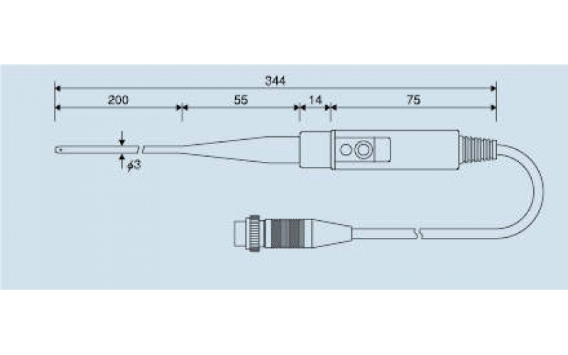 33-0590 TOKO (Toko Chemical Research Institute) Toko pH electrode PCE103CW-SR