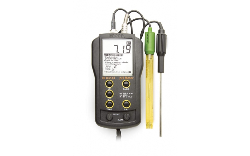 33-2301 Hannah Portable pH/ORP/℃ meter HI83141-1