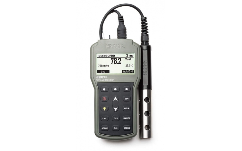 33-2308 Hannah HI98198 Fluorescent portable dissolved oxygen meter
