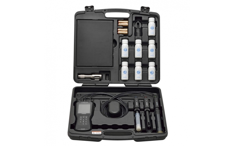 HORIBA Multi-digital water quality meter WQ-330PCD-S PH・ Electrical conductivity and optical dissolved oxygen sensor set
