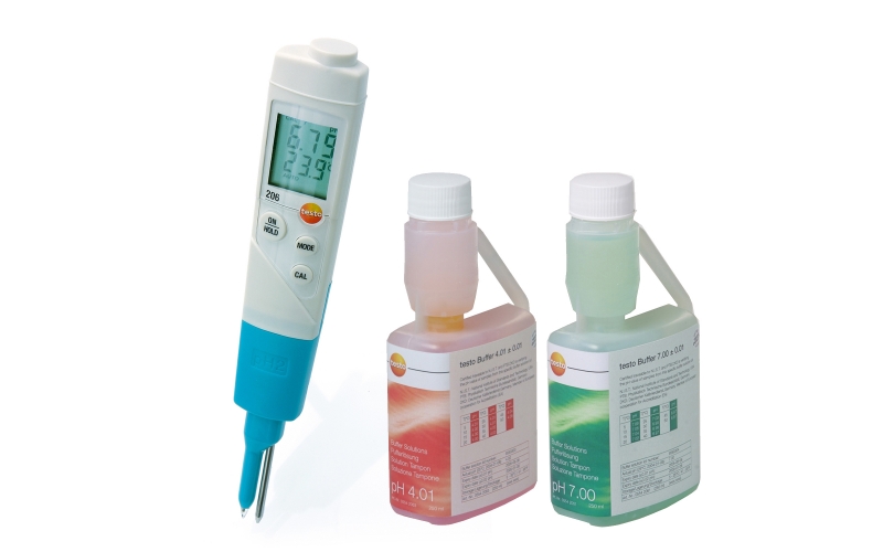 1140108 Testo Food pH meter testo 206-2 set 0563 2066