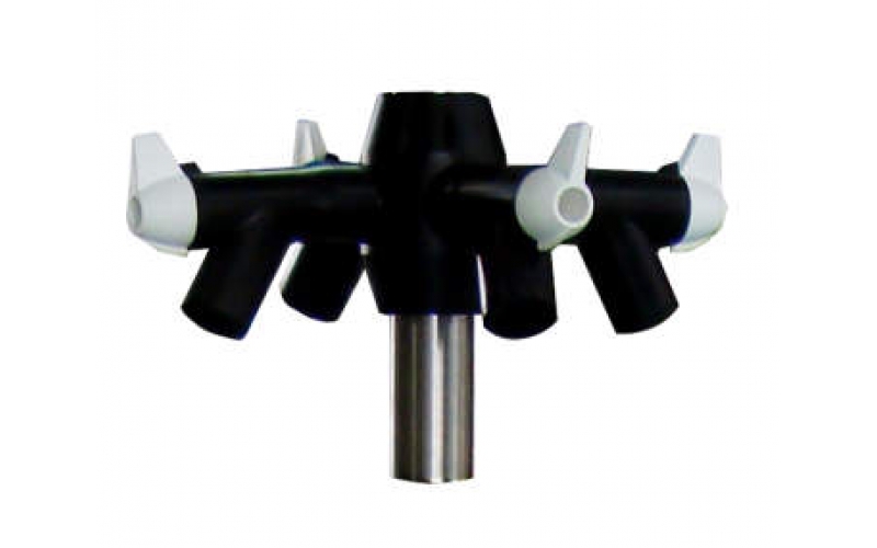 43-0415 For cryogenic cooling traps Extended manifold 4 ports