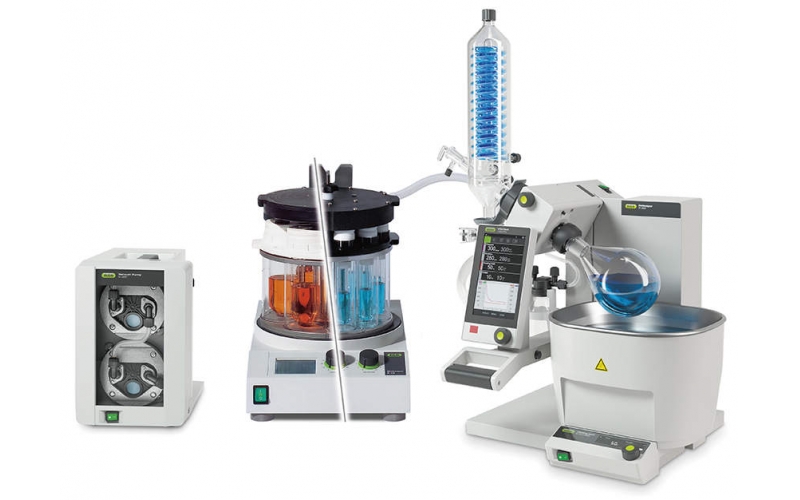 1020459 BUCHI (Buch)   Multivaper P-12, Rotary Evaporator Connection type MP12101R00