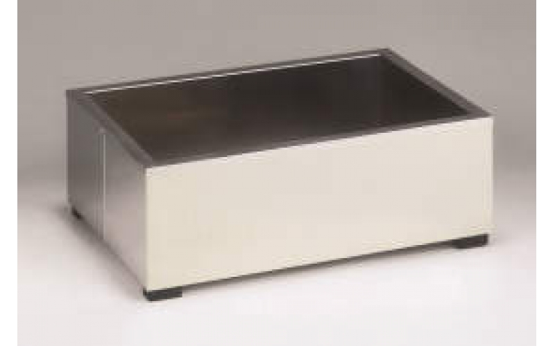 44-0133 Sansho Stainless steel water tank for insulator Inner size 450×300×150