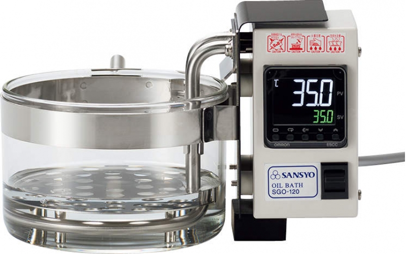 44-1451 SANSYO (Sansho) Sansho Oil bath with glass tank SGO-120