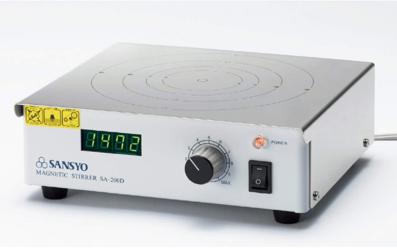 45-0584 SANSYO (Sansho)  Sansho SA-200D Digital Magnetic Stirrer