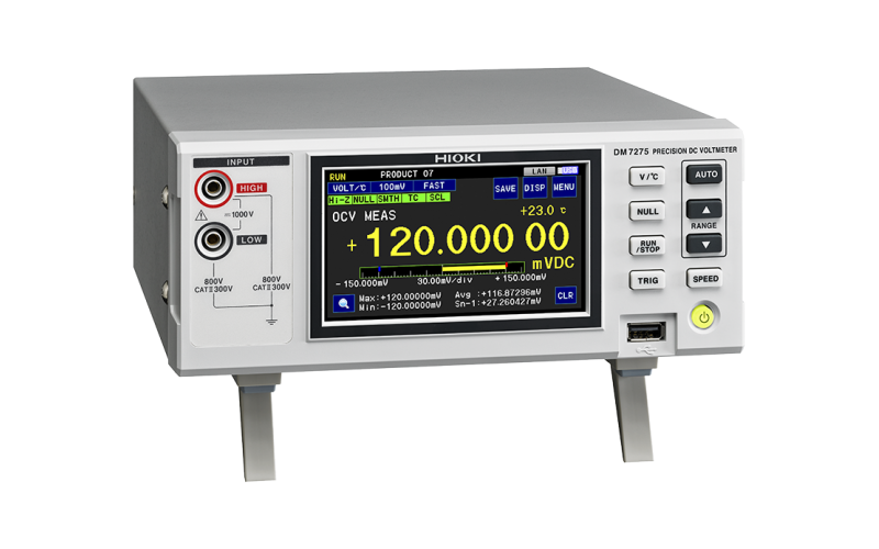 HIOKI PRECISION DC VOLTMETER   DM7275