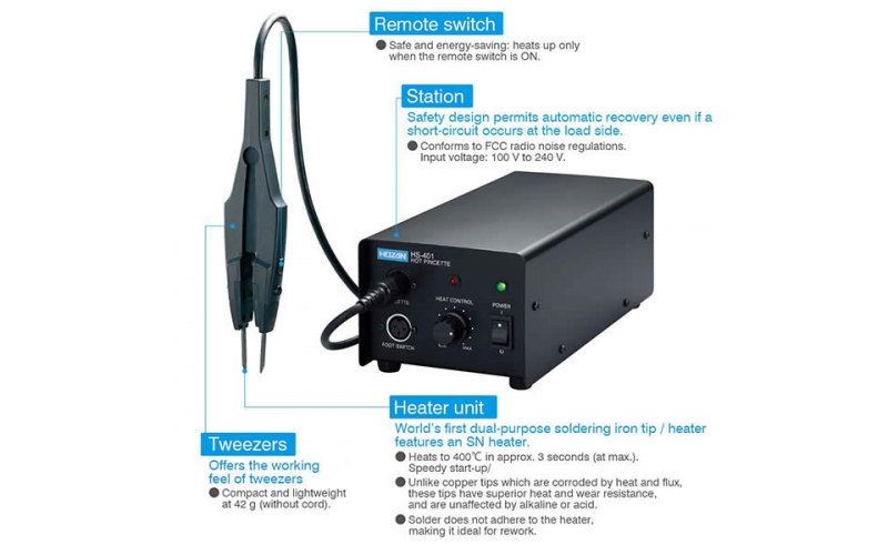 HOZAN  HS-401 HOT TWEEZERS