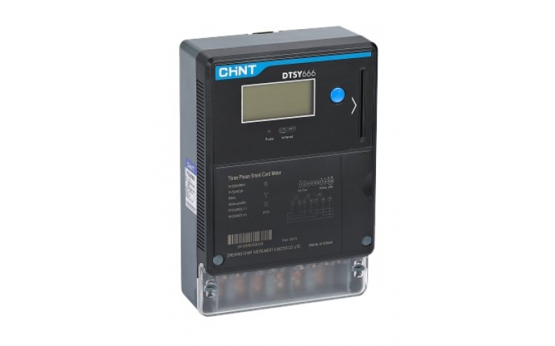 CHINT  DTSY666  Three Phase Smart Card Meter