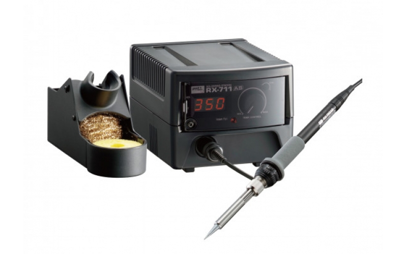 GOOT TEMPERATURE-CONTROLLED SOLDERING STATION RX-711AS