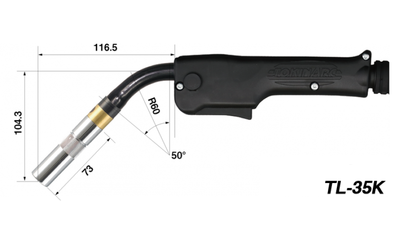 TOKINARC Semi-Automatic Torches TL- Series TL-35K