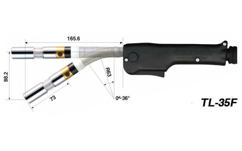 TOKINARC Semi-Automatic Torches TL- Series TL-35F