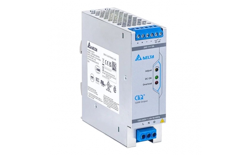 DELTA  DIN RAIL  CLIQ M DRM-24V120W1PN