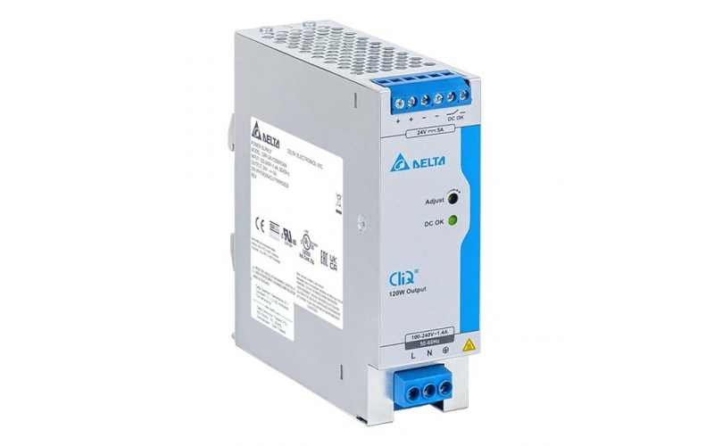 DELTA  DIN RAIL  CLIQ 3 DRP-24V120W1CAN
