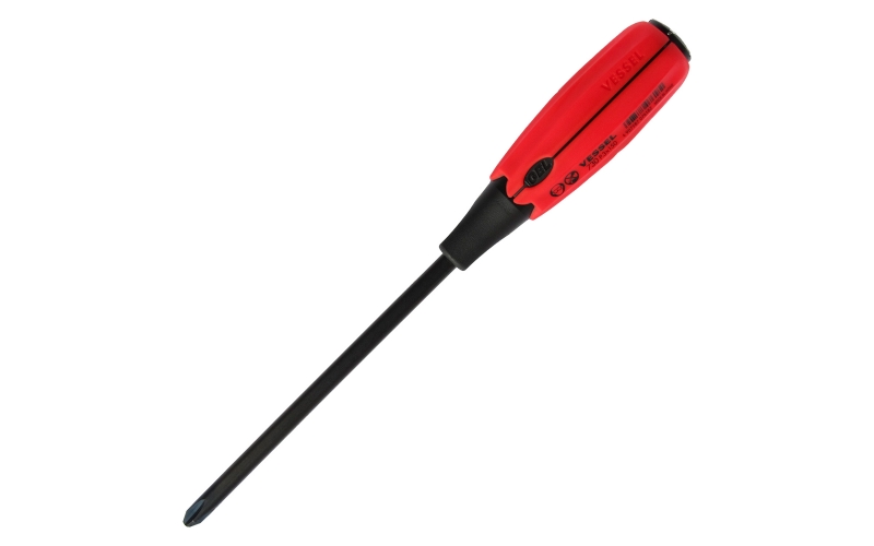 VESSEL Super Cushion Tang-Thru Screwdriver No.730(Ph No.3 x 150)