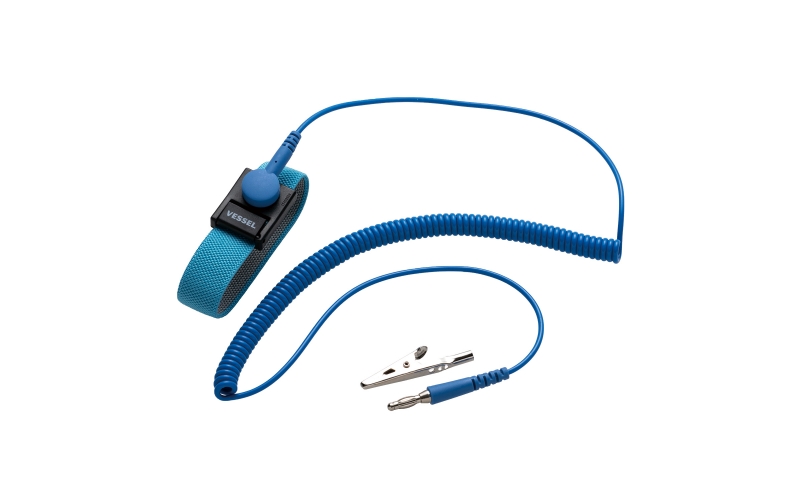 VESSEL  ESD Countermeasure Wrist Straps (10 pairs 1 pair) No.EPS-05