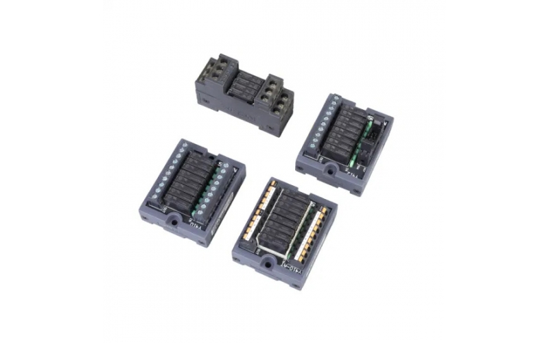 SIRON Y410-at Pluggable 8 Bit Relay Module DC24V PLC Microcontroller Development Board Accessories Relay