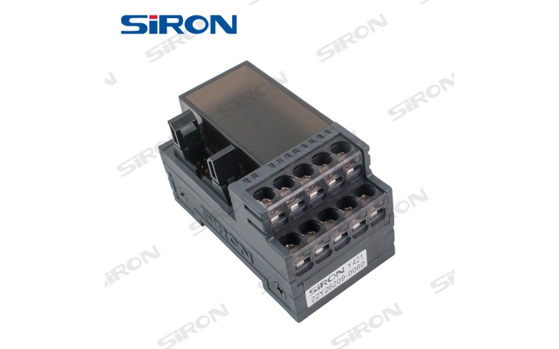 SIRON 8 Bit Relay Module with Pluggable Base Y421 for Panasonic Relay Fp0 Series