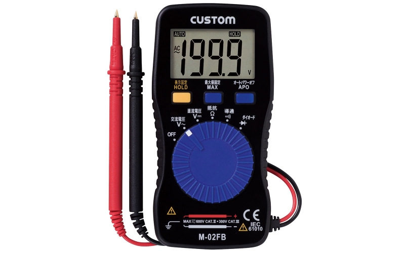 CUSTOM Digital Multimeter M-02FB