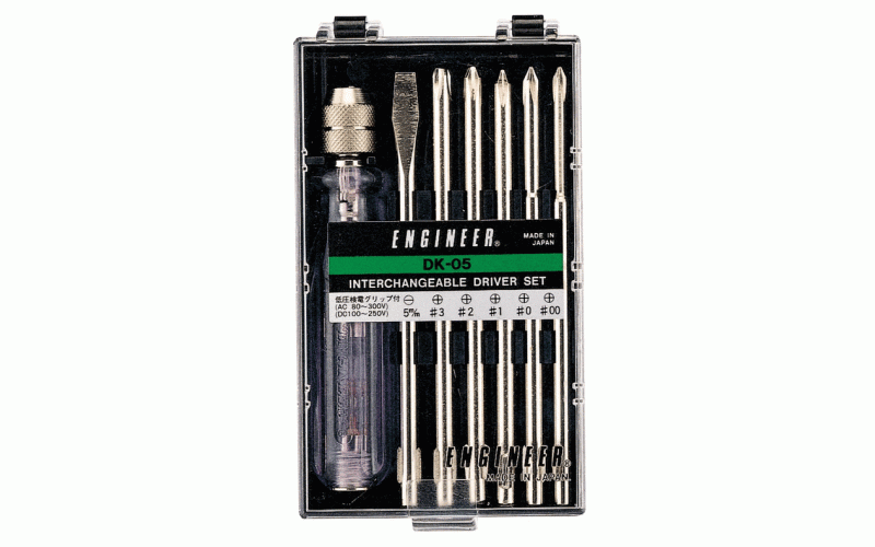 ENGINEER DK-05 / DK-06 / DK-08 Interchangeable Driver Set