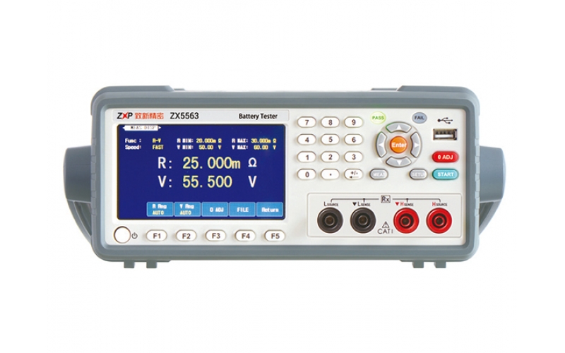 ZHIXIN ZX5563B/ZX5563C  Ultra-high Voltage Battery Internal Resistance Tester