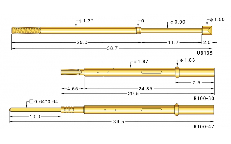 HUARONG UB135 UB Series Probe