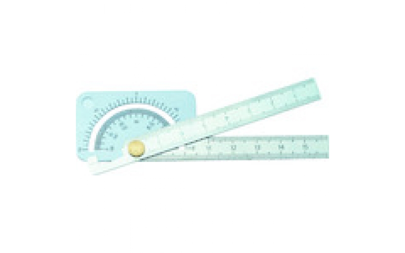 TRUSCO TP-M Mini Protractor Rod Total Length 100mm