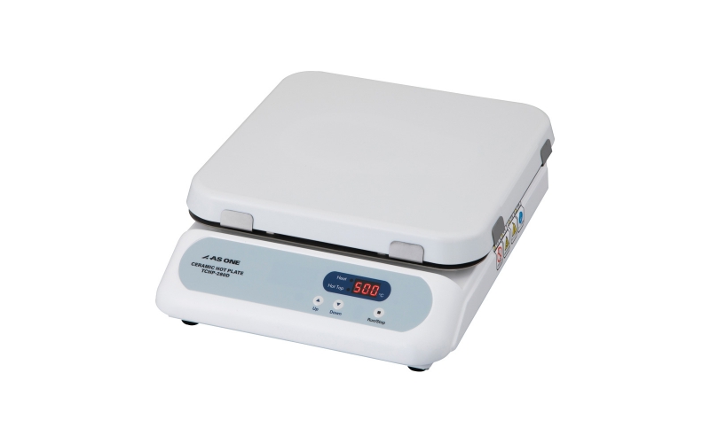 AS ONE  TCHP-280D Ceramic Hot Plate Digital Type 500 Degrees C　