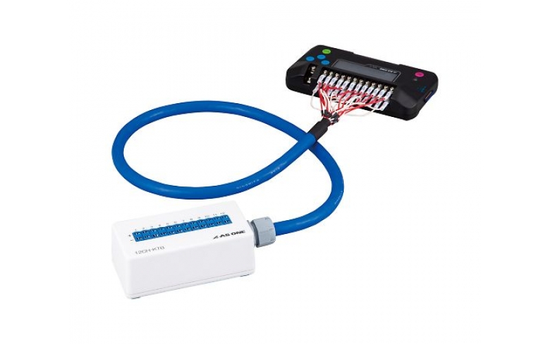AS ONE  12CH-KTB 12CH-KTC K Thermocouple Conversion Relay BOX (12 CH) Approx . 130 x 65 x 52 mm and others