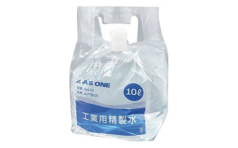 AS ONE  AH-10 Industrial Purified Water (Handy Tank) 10L　