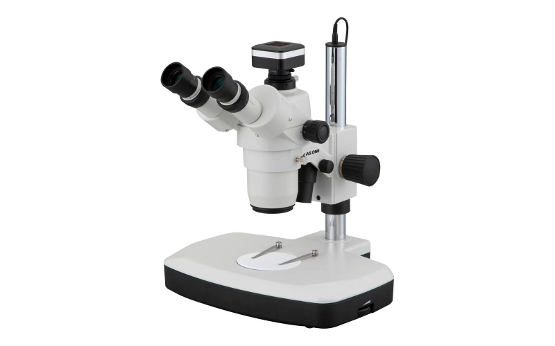 AS ONE  SZM223C500N LED Zoom Stereo Microscope (Camera Set)　