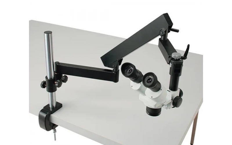 AS ONE  DE-263 Binocular Stereomicroscope (With Arm)　