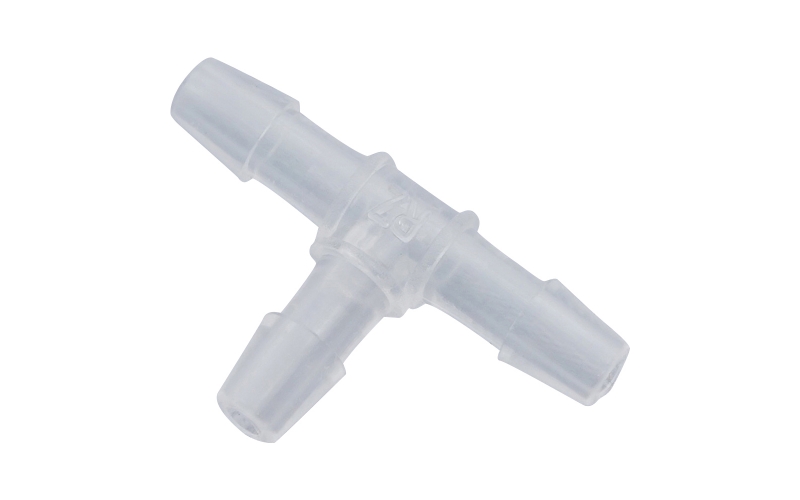AS ONE  EBTC16 EBTC20 EBTC24 EBTC32 EBTC40 EBTC48 EBTC64 Tube Connector (For Soft Tubes) T Type Same Diameter ID 0.8 -1.5 and others