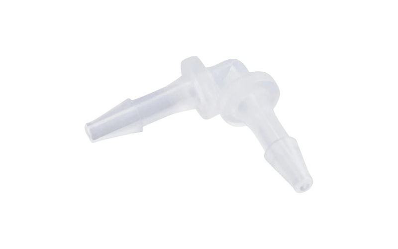 AS ONE  EBLC16 EBLC24 EBLC32 EBLC40 EBLC48 EBLC64 Tube Connector (For Soft Tubes) L Type Same Diameter ID 0.8 -1.5 and others