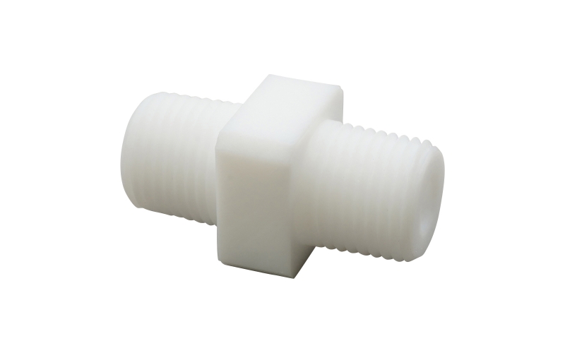 AS ONE  Asflon(R) Nipple L-Shaped Type Equal Diameter R1/8 x 1/8 and others