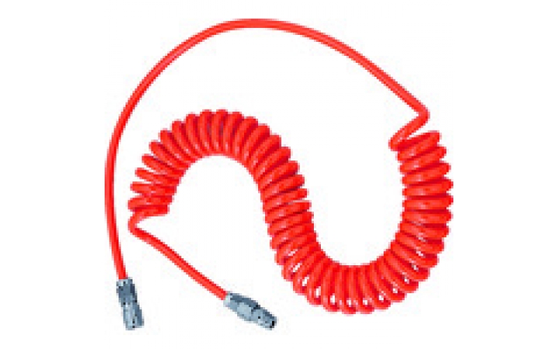 TRUSCO  UCH-3 UCH-5 UCH-7 Urethane Coil Hose Color: Orange