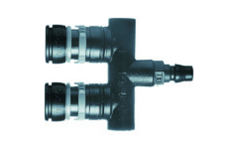 TRUSCO  TRS-L1NR resin fitting socket for 2 branch piping