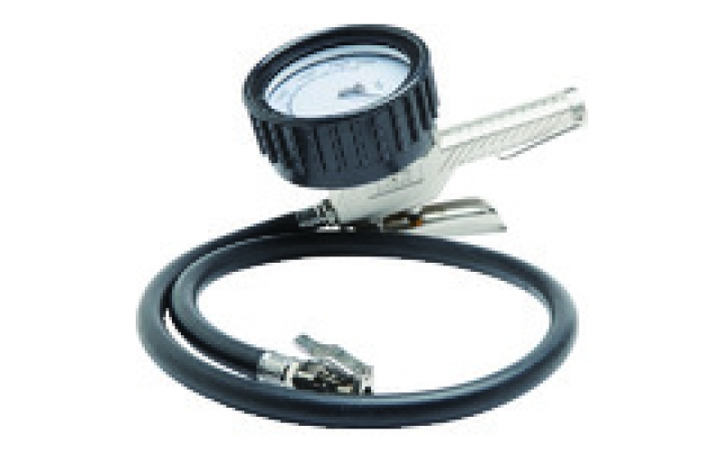 TRUSCO  THB25AA TRUSCO Tire Gauge Grip Type 1400kPa American Valve Type