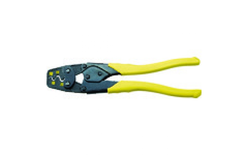 TRUSCO TCP-280 crimping tool for E-shaped ring sleeve, total length 277mm