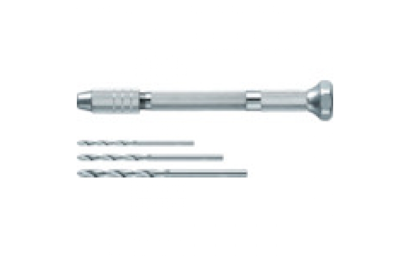 TRUSCO TPVS-1.0S TPVS-3.0S Pin Vise Retractable Drill Set