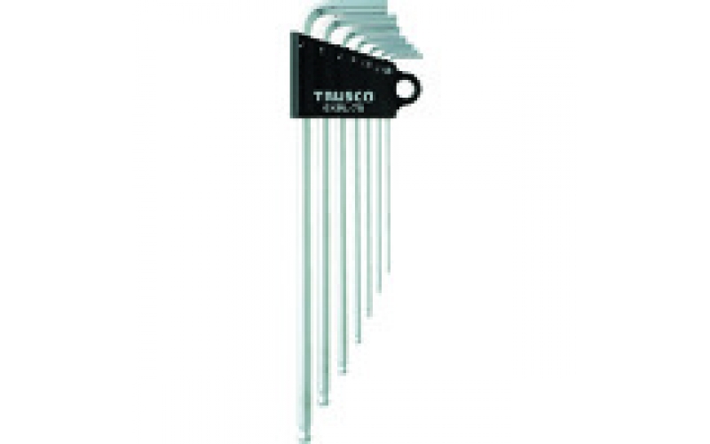 TRUSCO GXBL-7S GXBL-8S GXBL-9S Ball Point Hexagonal Bar Wrench (Long Type) Set
