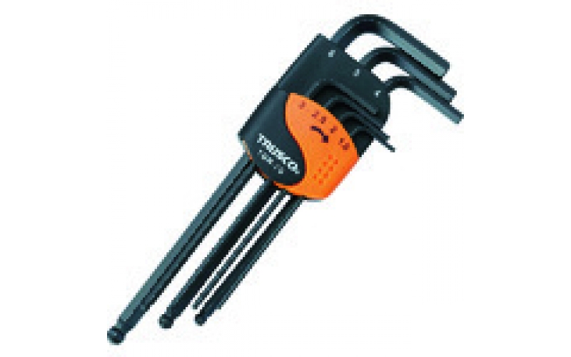 TRUSCO TBR-7S TBR-9S TBR-12S Ball Point Hexagon Bar Wrench Set