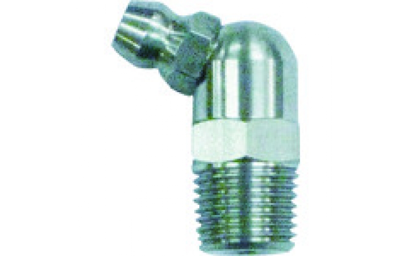 TRUSCO  TGNBS-R1/8 grease nipple SUS type B R1/8 2 pieces
