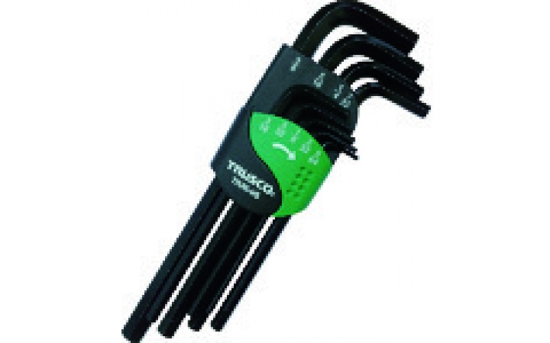 TRUSCO TRRI-9S TRRI-13S Hexagonal Bar Wrench (inch Size) Set
