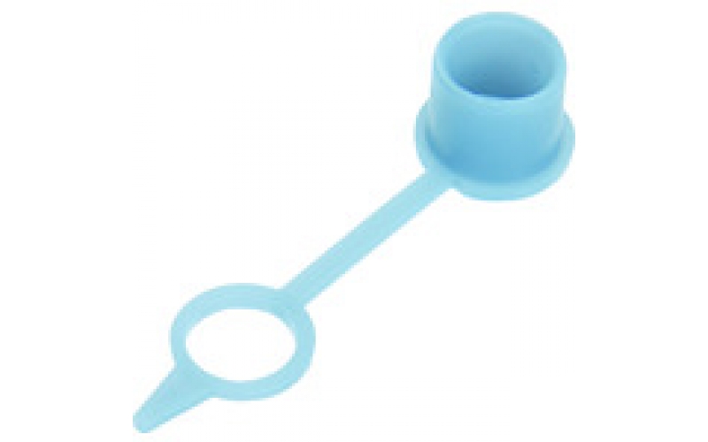 TRUSCO TGN-CAP Grease Nipple Cap Gray 10pcs